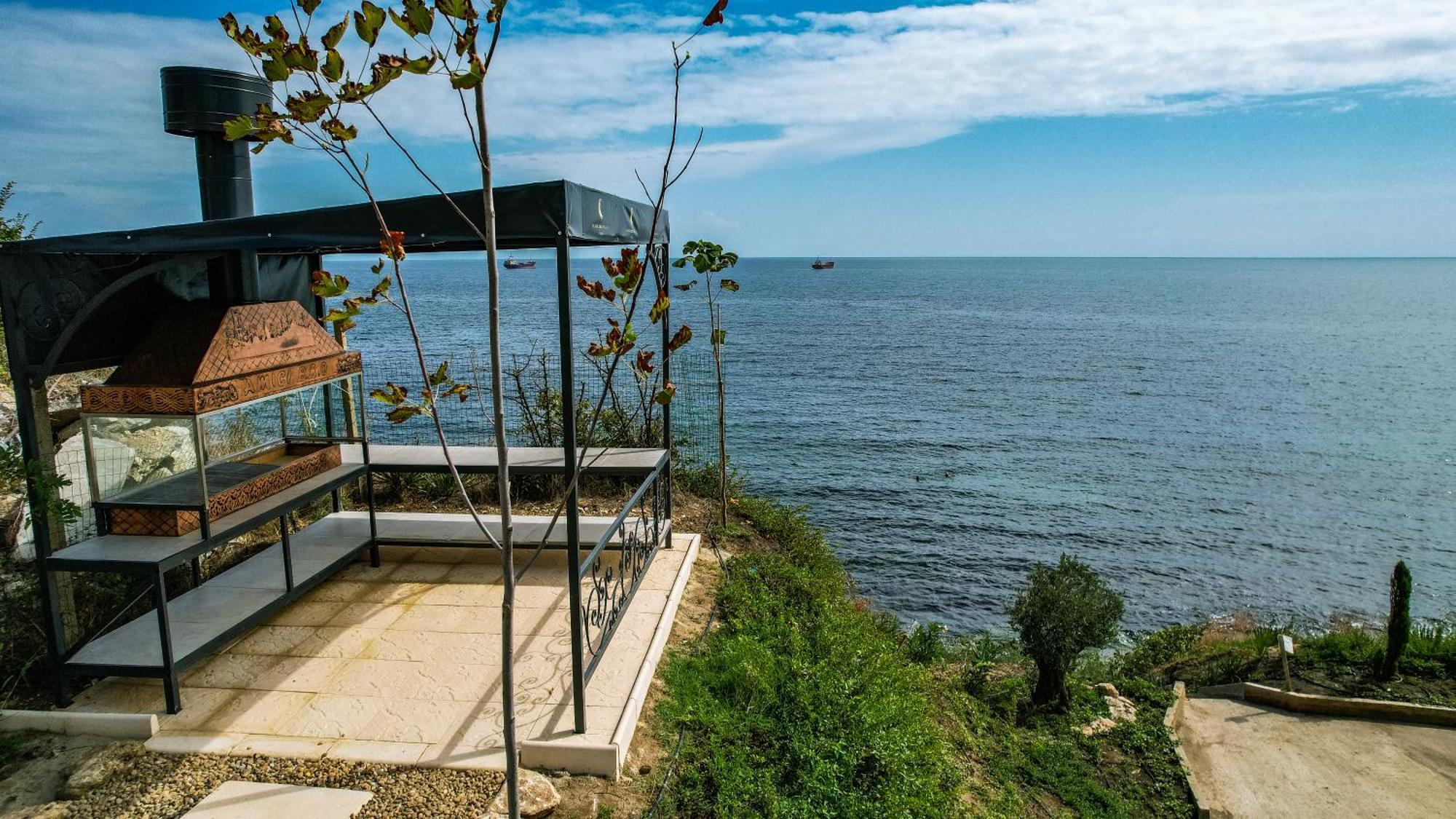 Black Sea Villas Fichoza Warna Exterior foto